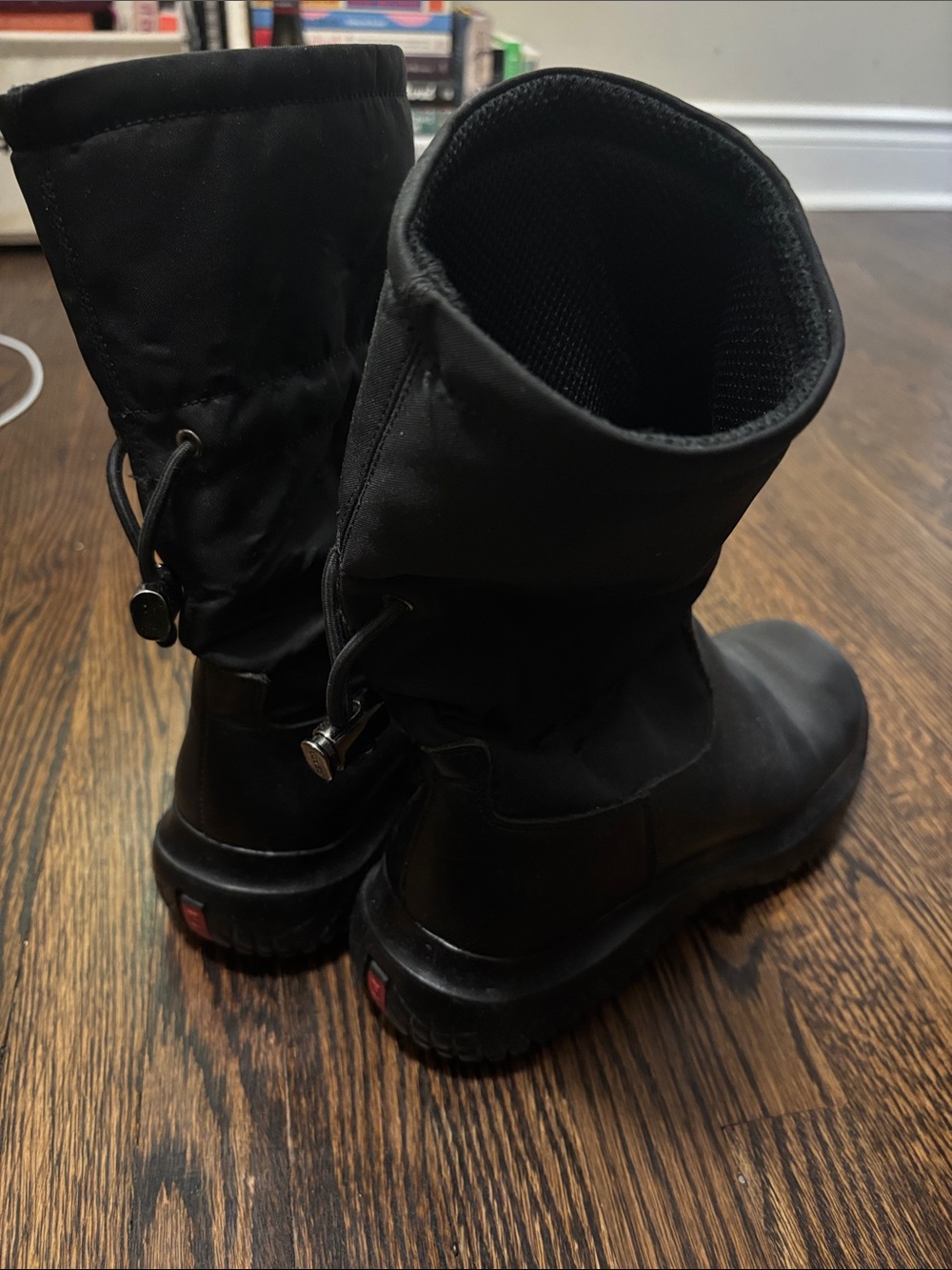 Prada Black Winter Boots